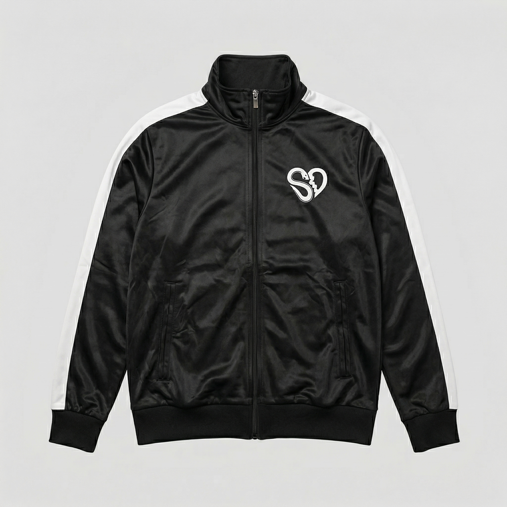 Felpa Tuta Logo Black