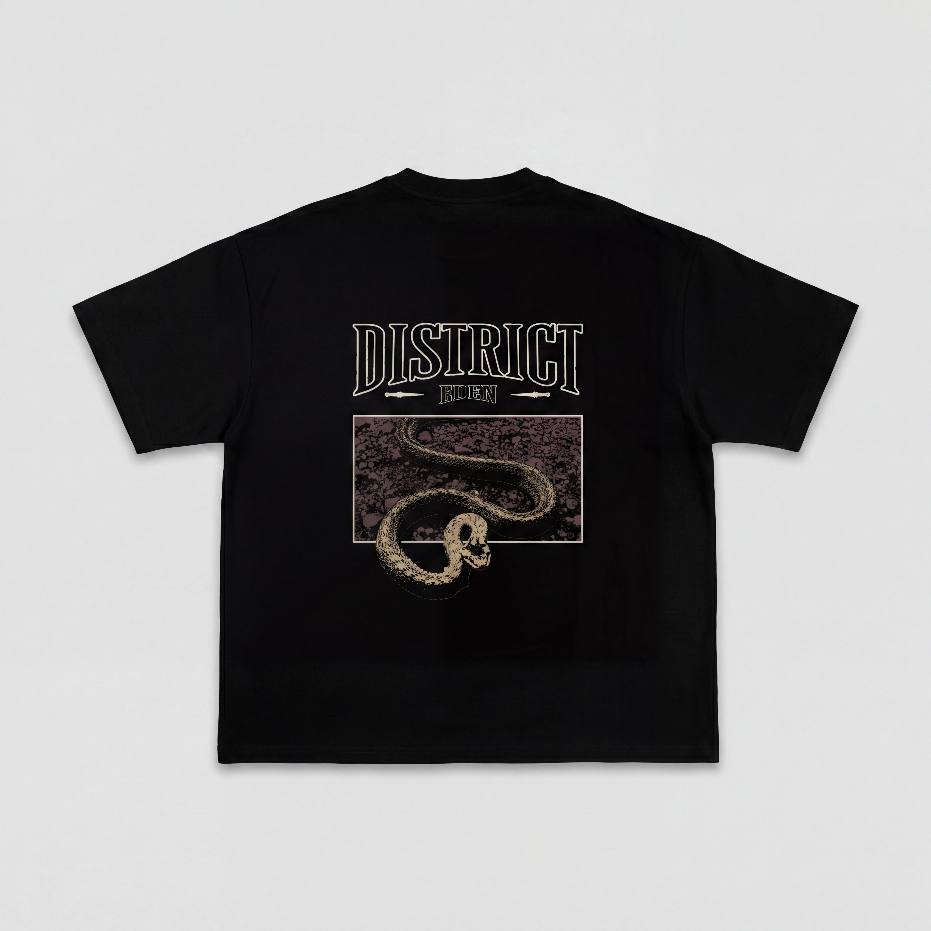 Snake Eden Art Black