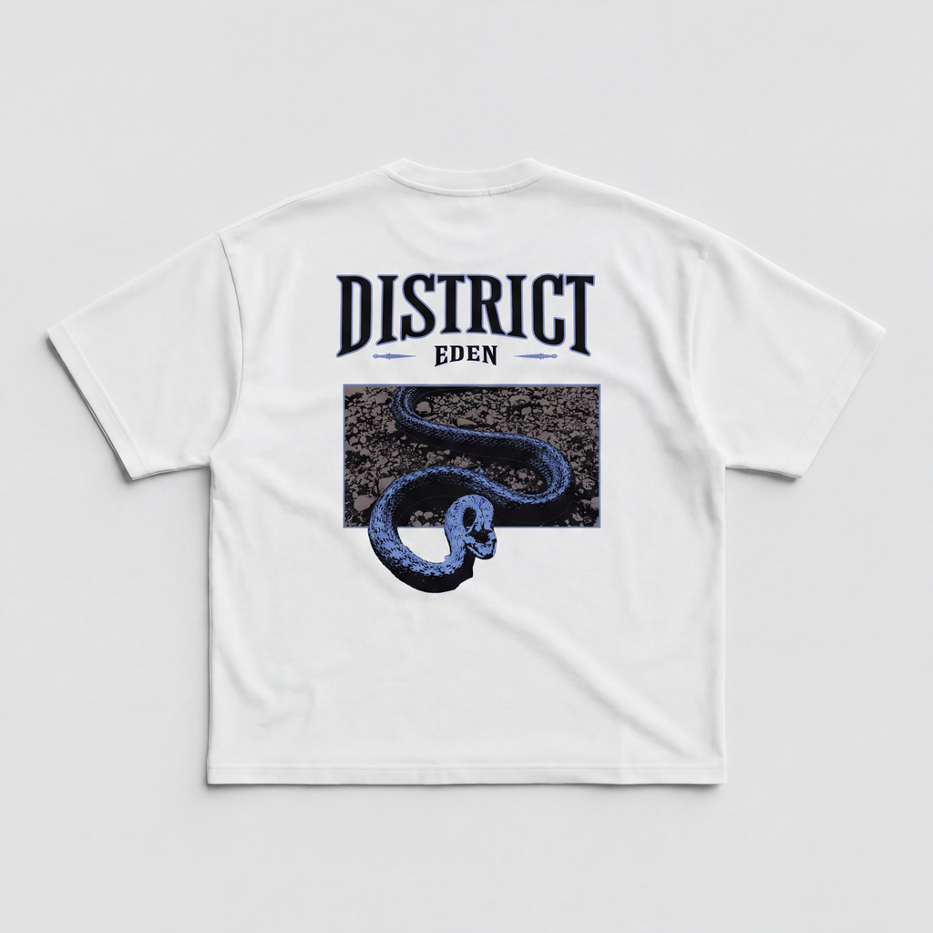 Snake Eden Art White