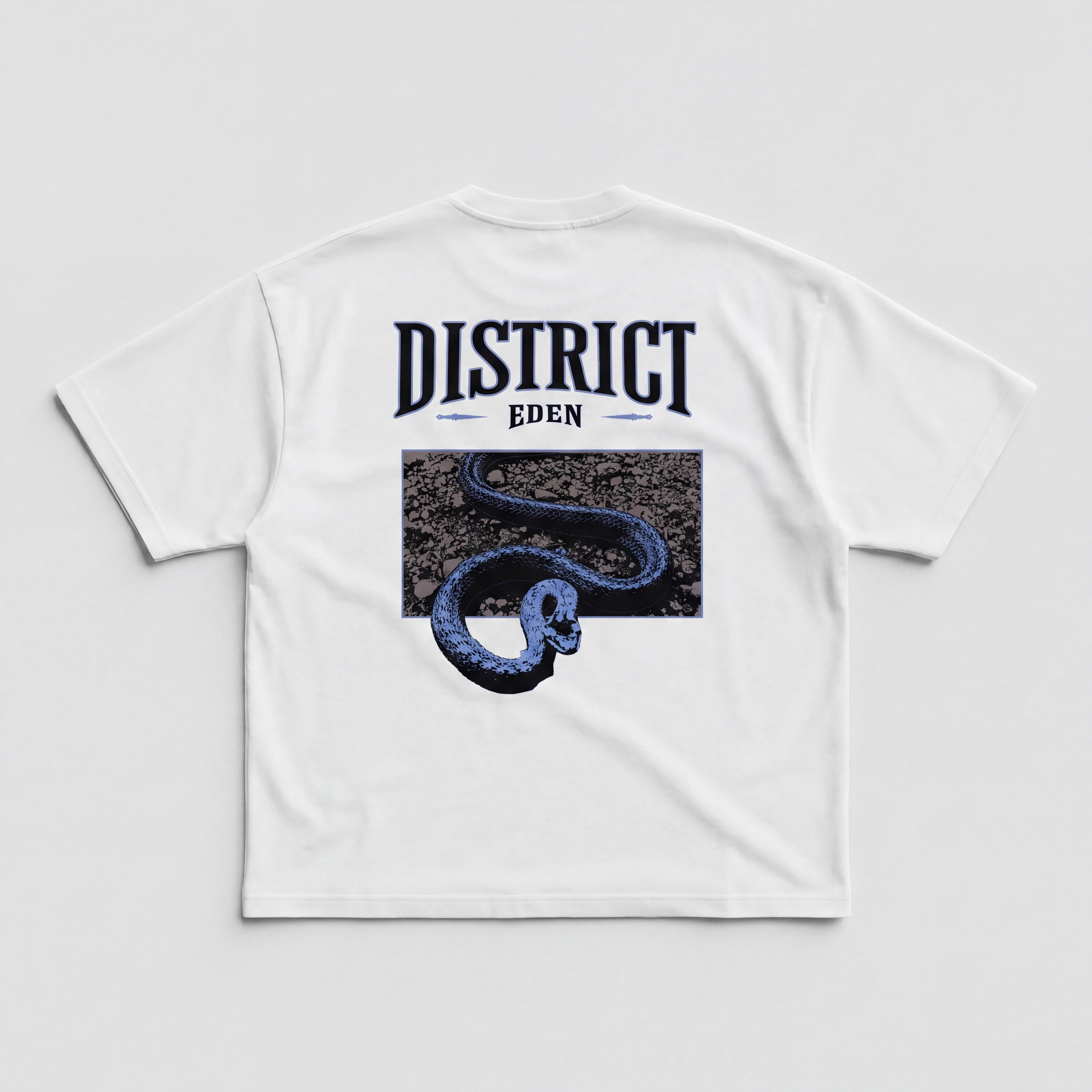 Snake Eden Art White