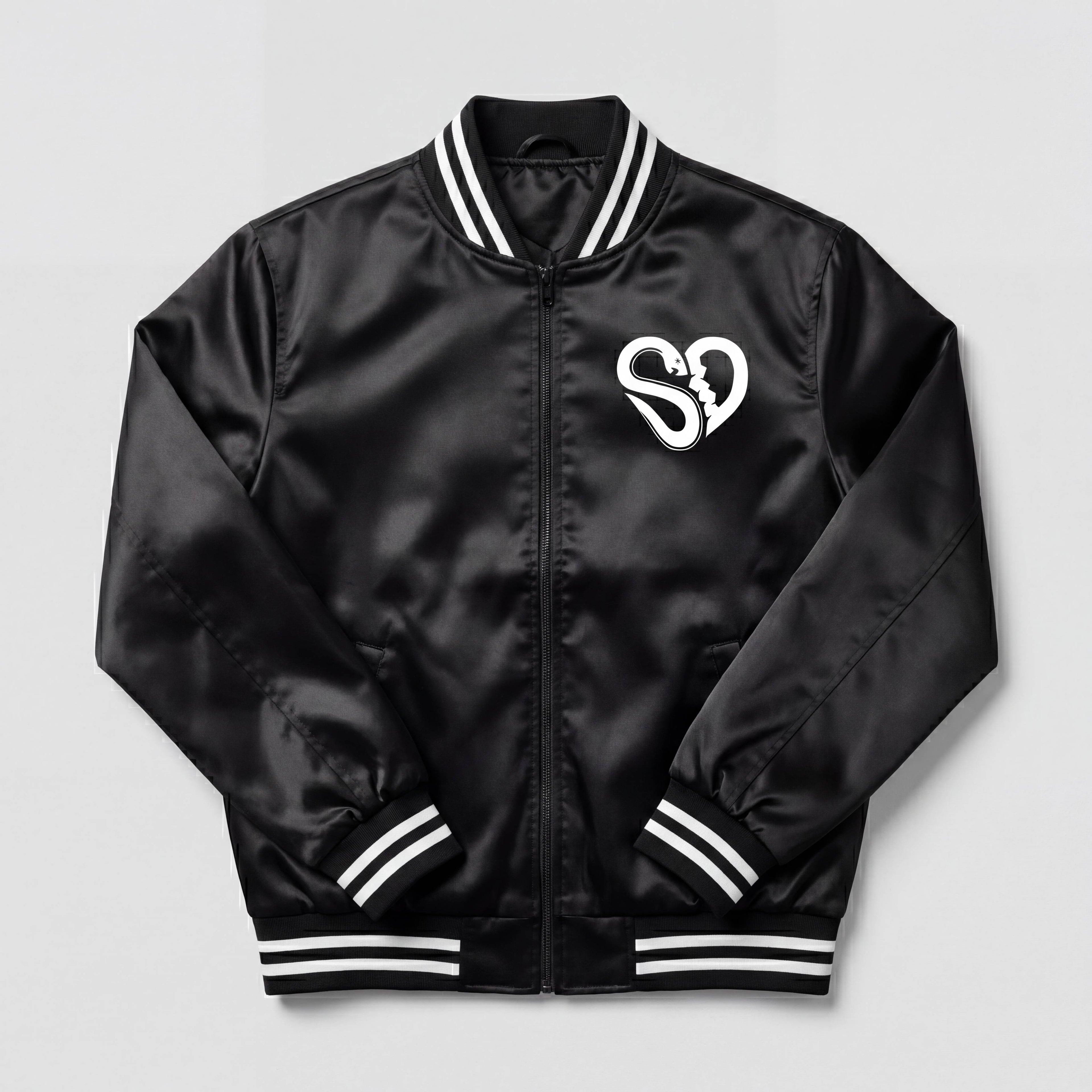 Heart Logo Jacket Black