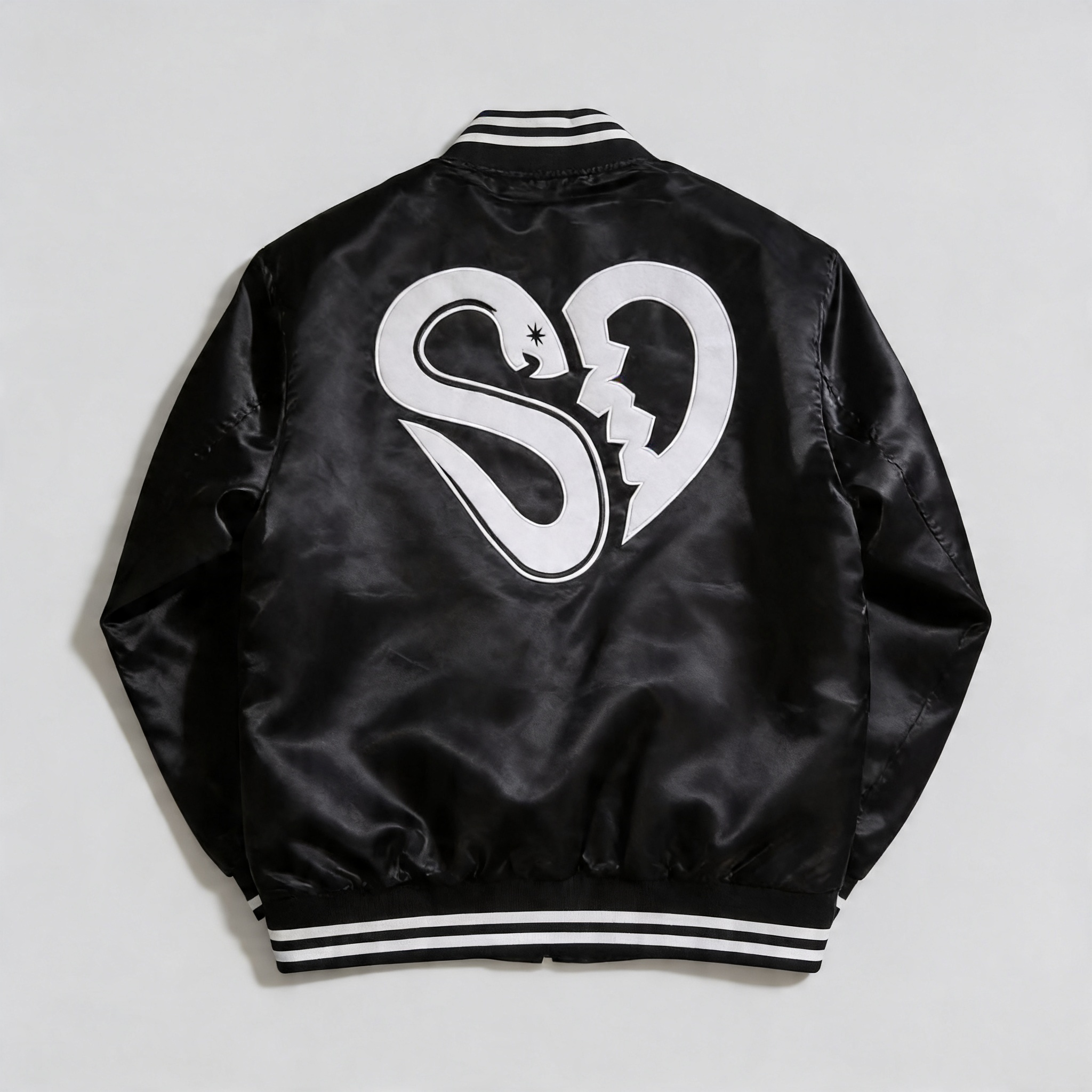 Heart Logo Jacket Black