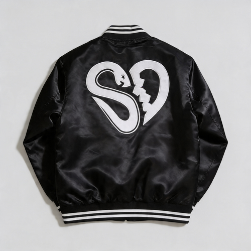 Heart Logo Jacket Black