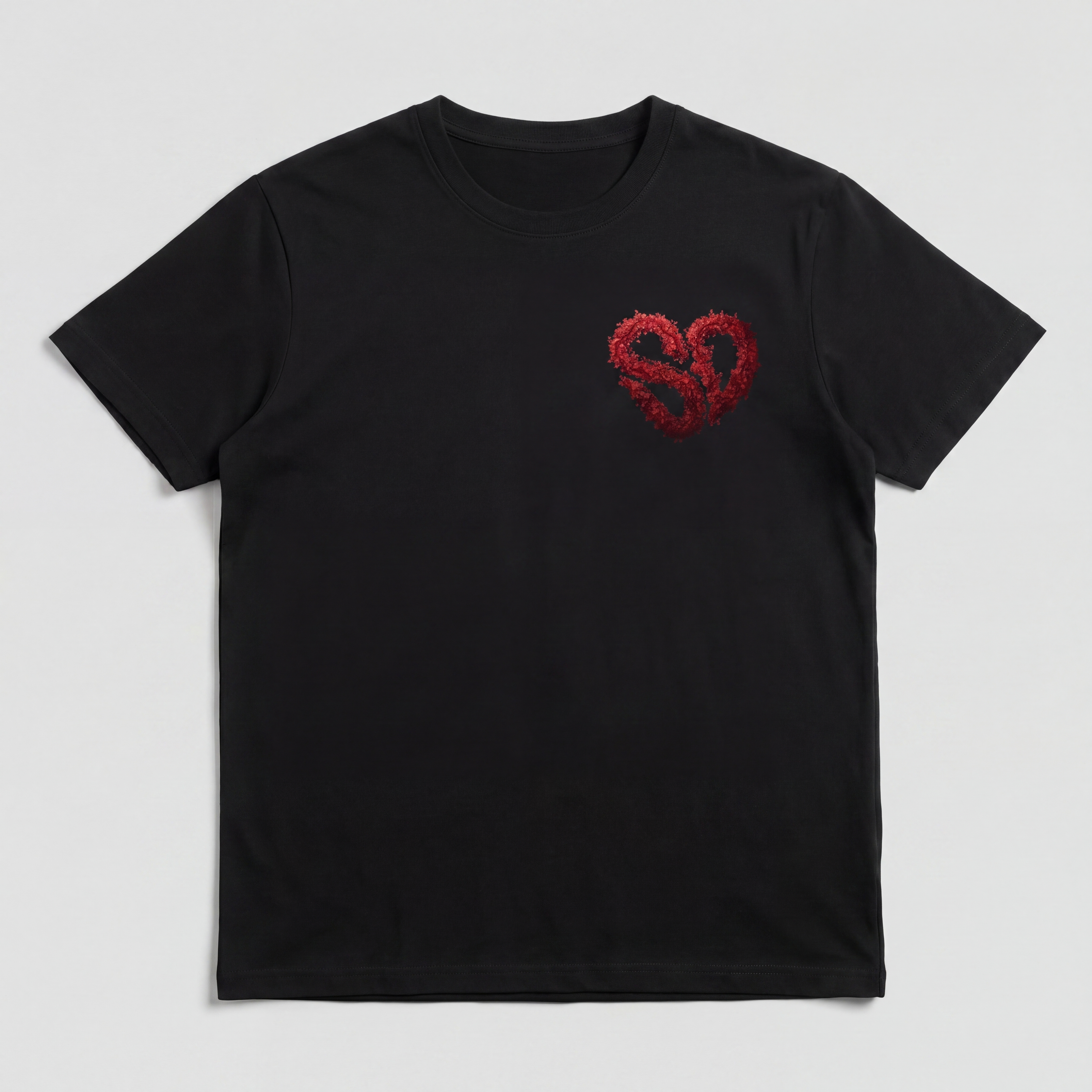 T-Shirt logo rosso