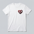 T-Shirt logo rosso
